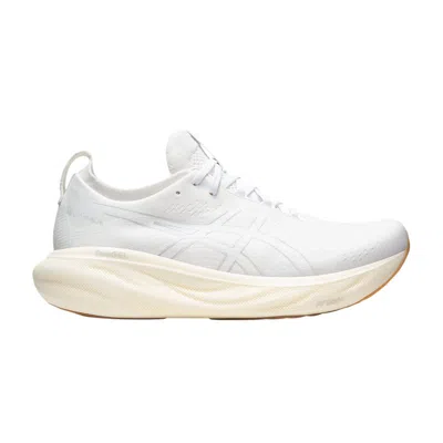 Pre-owned Asics Gel Nimbus 25 'white Silver'