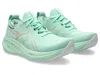 Asics Gel-nimbus 26 Wide 1012b602-300 Womens 5.5 Mint Tint Running Shoes Zpo3052 In Green
