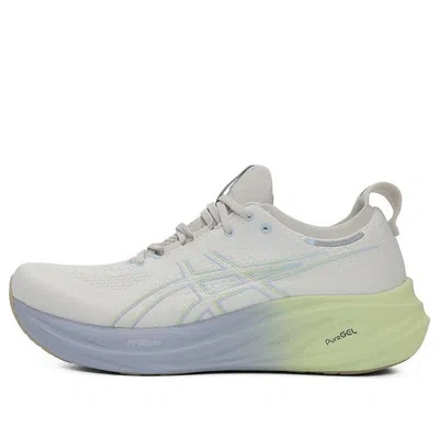 Asics Gel-nimbus 26 'beige Purple Green' In White