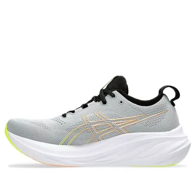Asics Gel-nimbus 26 Mirai 'grey Black Orange' In Gray