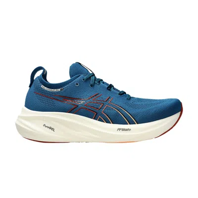 Pre-owned Asics Gel Nimbus 26 'rich Navy Faded Orange' In Blue