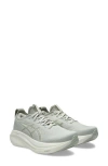 Asics ® Gel-nimbus® 27 Running Shoe In Lake Grey/white Sage