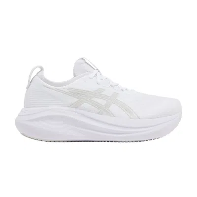 Pre-owned Asics Gel Nimbus 27 'white Glacier Grey' | Men's Size 7.5
