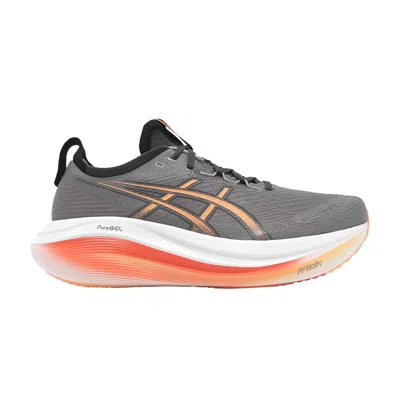Pre-owned Asics Gel Nimbus 27 Wide 'carbon Mojave' | Grey | Men's Size 9