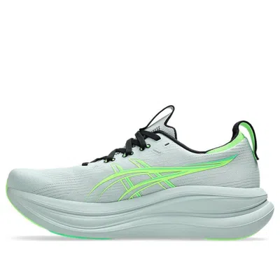 Asics Gel-nimbus 28 Gray Green Ss26 Shoes In Blue