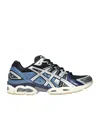 Asics Gel-nimbus 9 Mesh Sneakers In Gray