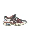 Asics Gel-nimbus 9 Sneakers Truffle Grey / Dark Cherry In Blue