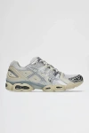 Asics Gel-nimbus 9 Sportstyle Sneakers In White/pure Silver At Urban Outfitters