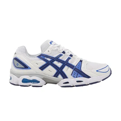Pre-owned Asics Gel Nimbus 9 'white Indigo Blue'