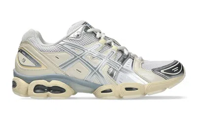 Pre-owned Asics Gel-nimbus 9 White Pure Silver In White/pure Silver