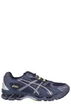 Asics Breathable Design Mesh Upper Sneakers In Blue