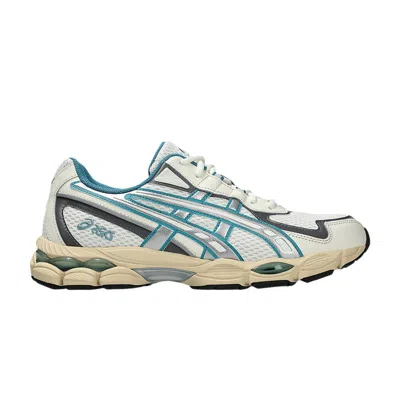 Pre-owned Asics Gel Nyc 2055 'cream Blue Teal' | Men's Size 13 In White