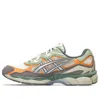 Asics Gel-nyc "cream/clay Grey" Sneakers In Orange