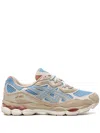 Asics Gel-nyc "harbor Blue/wood Crepe" Sneakers In Blue