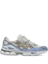 Asics Gel-nyc Logo-print Sneakers In Gray