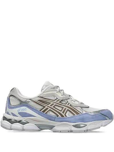 Asics Gel-nyc Logo-print Sneakers In Gray