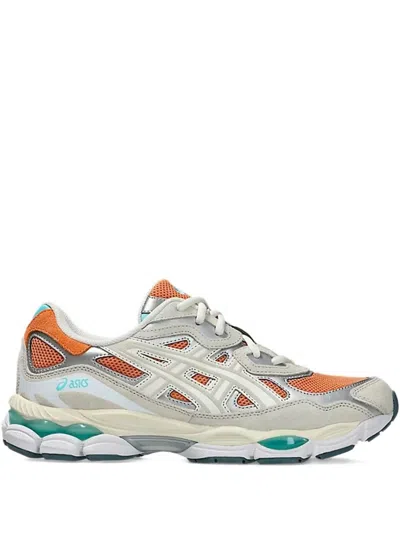 Asics Gel-nyc Logo-print Sneakers In Neutral