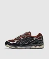 Asics Gel-nyc Lace-up Trainers In Reddish Brown/steeple Grey