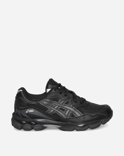 Asics Black Mesh And Synthetic Leather Gel-nyc Rgd Sneakers