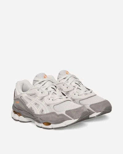 Asics Gel-nyc Sneakers Cloud Grey / Cement Grey In White