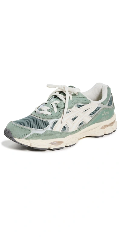 Asics Gel-nyc Trainers Ivy/smoke Grey In Ivy Smoke Grey