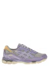 Asics Gel-nyc Panelled Sneakers In Purple