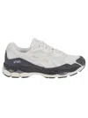 Asics Gel Nyc Sneakers With Suede Inserts In White