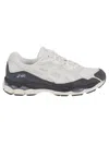 Asics Gel Nyc Sneakers With Suede Inserts In White