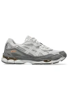 Asics Gel-nyc Sportstyle Sneakers In Cloud Grey/cement Grey, Women's At Urban Outfitters