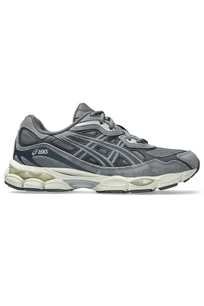 Asics Gel-nyc Sportstyle Sneakers In Steel Grey/carrier Grey At Urban Outfitters In Gray