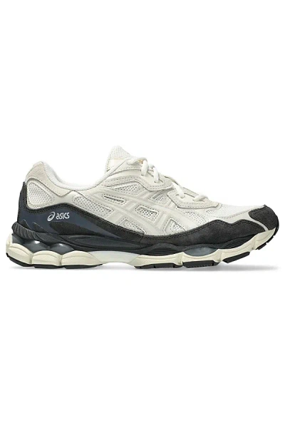 ASICS GEL-NYC SPORTSTYLE SNEAKERS IN WHITE/SMOKE GREY, WOMEN'S AT URBAN OUTFITTERS