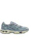 Asics Gel-nyc Suede Sneakers In Blue
