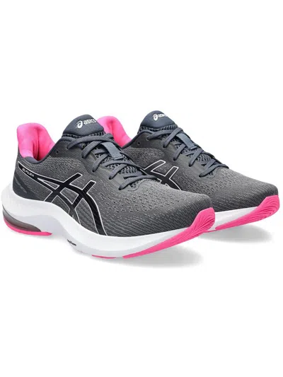 Asics Gel-pulse 14 Womens Fitness Lifestyle Running & Training Shoes In Grey