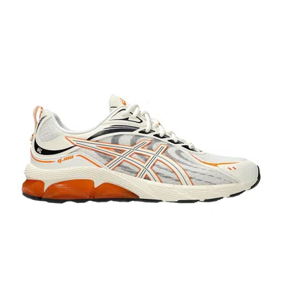 Pre-owned Asics Gel Quantum 180 8 'cream Shocking Orange' | Men's Size 13 In White