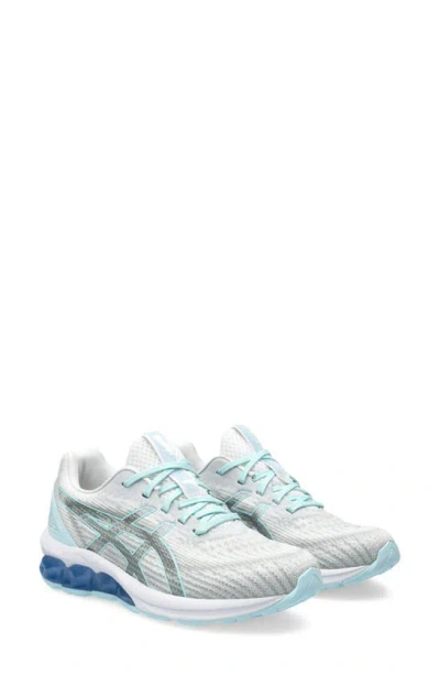 Asics Gel-quantum 180 Vii Sneaker In White/ Aquamarine