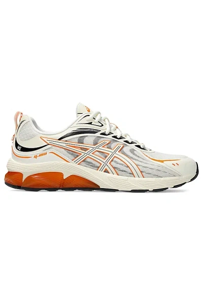 Asics Gel-quantum 180 Viii Sportstyle Sneakers In Cream/shocking Orange At Urban Outfitters