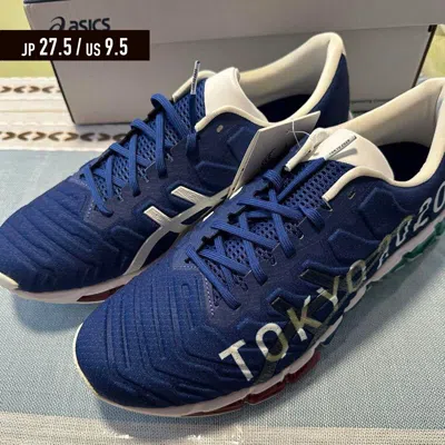 Pre-owned Asics Gel-quantum 360 5 Em Navy 9.5 Tokyo 2020 Olympic Sneaker Running Shoes