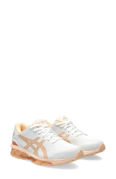 Asics Gel-quantum 360 Vii Sneaker In White/ Apricot Crush