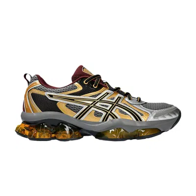 Pre-owned Asics Gel Quantum Kinetic 'carbon Pure Gold' In Grey