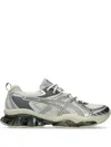 Asics Kinetic Mesh Sneakers Tiger Stripes In Neutral