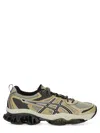 Asics Mesh Upper Sneakers Rubber Outsole Design In Neutral