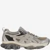 Asics Multicolor Mesh And Rubber Gel Quantum Kinetic Sneakers In Brown