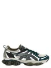 Asics Breathable Mesh Sneakers With Cushioned Sole In Gray