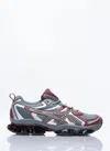 Asics Multicolor Mesh And Rubber Gel Quantum Kinetic Sneakers In Grey