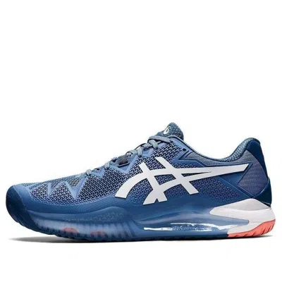Asics Gel Resolution 8 2e Wide 'blue Harmony' In Multi