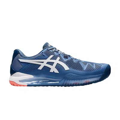 Pre-owned Asics Gel Resolution 8 2e Wide 'blue Harmony'