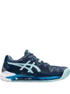 Asics Gel-resolution 8 Clay "light Indigo/clear Blue" Sneakers In Blue