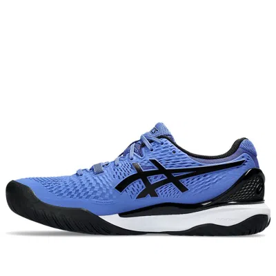 Asics Gel-resolution 9 Ac Tennis Shoes 'sapphier Black' In Blue