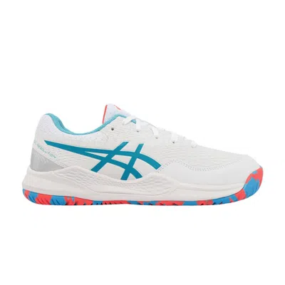 Pre-owned Asics Gel Resolution 9 Gs 'aquarium' | White | Kid's Size 6.5