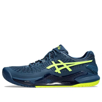 Asics Gel-resolution 9 'mako Blue Safety Yellow'